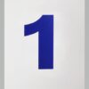 שלט למספר עמדה - 1