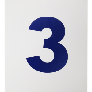 141 שלט למספר עמדה - 3
