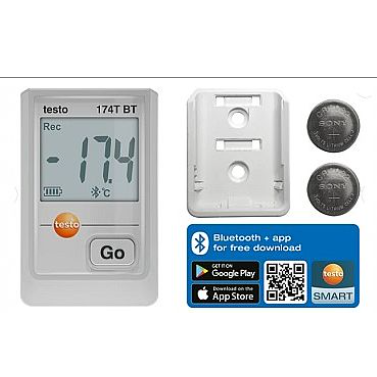 temp-testo174bt אוגר טמפרטורה – דגם Testo 174T-BT